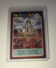 2020 Topps Heritage WALT DISNEY WORLD OPENS 1971 News Flashbacks Insert #NF-1