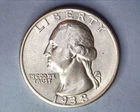 1938-S  Washington Quarter  CH/AU  **326-6