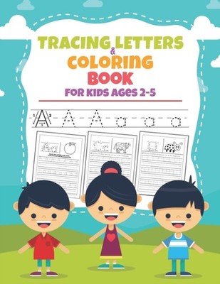 MM Creations - Tracing Letters Coloring Book For Kids Ages 2-5  Lette - X555z