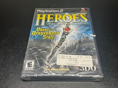 Heroes of Might and Magic: Quest for the Dragon Bone (Sony PlayStation 2) SEALED