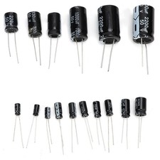 150PCS Electrolytic Capacitor Kit 50V 1uF To 2200uF Electrolytic Capacitor WT
