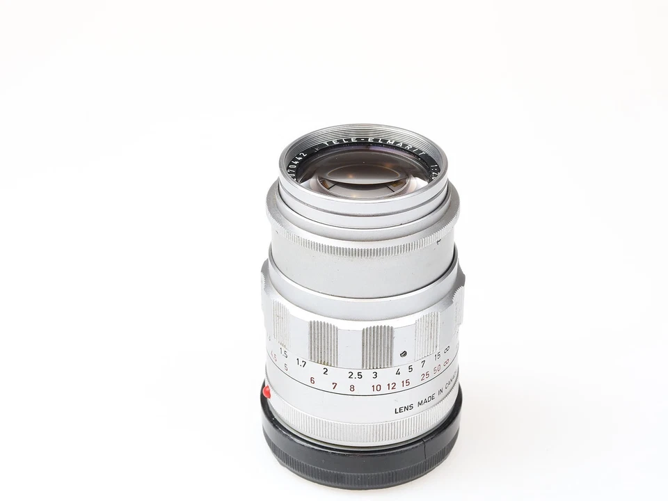 Leica Tele Elmarit M 90mm f2.8 chrome 11800 Objektiv Leitz Canada 98235 RARE - Bild 2 von 4