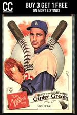 2019 Topps Allen & Ginter #GG-23 Sandy Koufax Ginter Greats Los Angeles Dodgers
