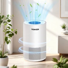 Home True HEPA Air Purifier Large Room Air Filters for Dust Smoke Mold Odor Pet