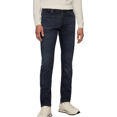 BOSS BY HUGO BOSS Men s Slim Fit Jeans, Medium Dark Wash,  Delaware 