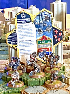 Heroscape Axegrinders X2 Squads 3D Printed/Painted Figures & Card