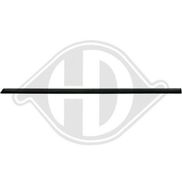 1X Zier /Schutzleiste TüR Diederichs 1813330 FüR Opel Vorne Rechts-image