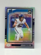 2024 Panini Donruss Optic Football Rated Rookie Card #257	Jonah Elliss - HOLO