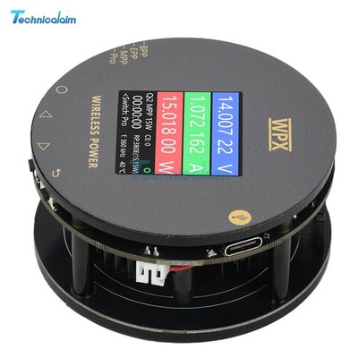 1.54in LCD Voltage Current Power Meter MPP25W Magnetic Fast Charging Tester