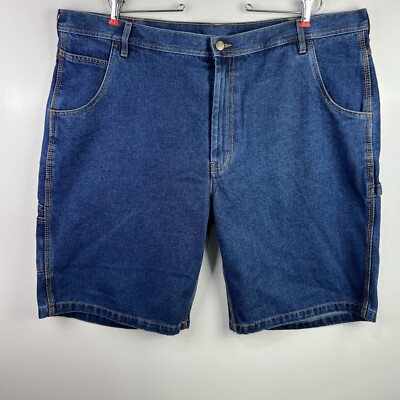 【BAON】Ukini Carpender Bermuda Denim Pants Key Men's Workwear Carpenter Denim Jean Shorts 44 Blue 11