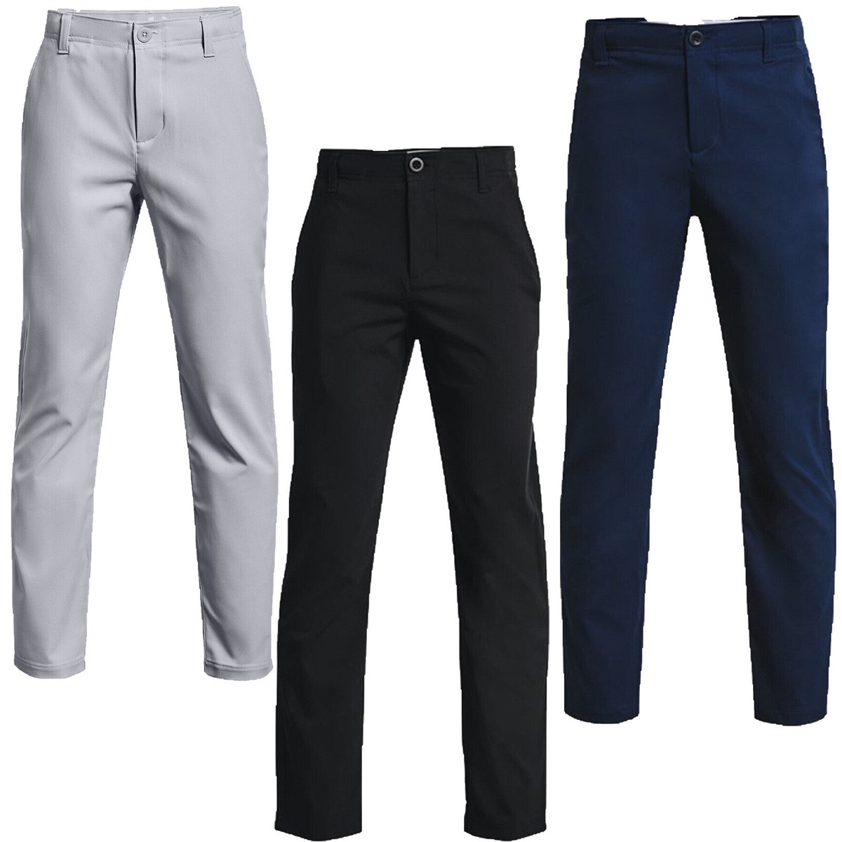 Grey Under Armour Junior Golf Trousers Under Armour Match Play