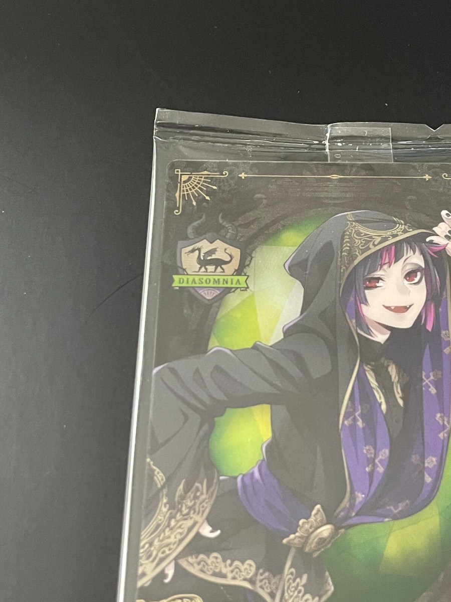 DISNEY TWISTED WONDERLAND lilia Vanrouge 20 Wafer Card BANDAI