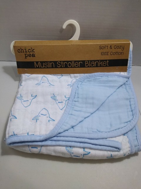 muslin stroller blanket