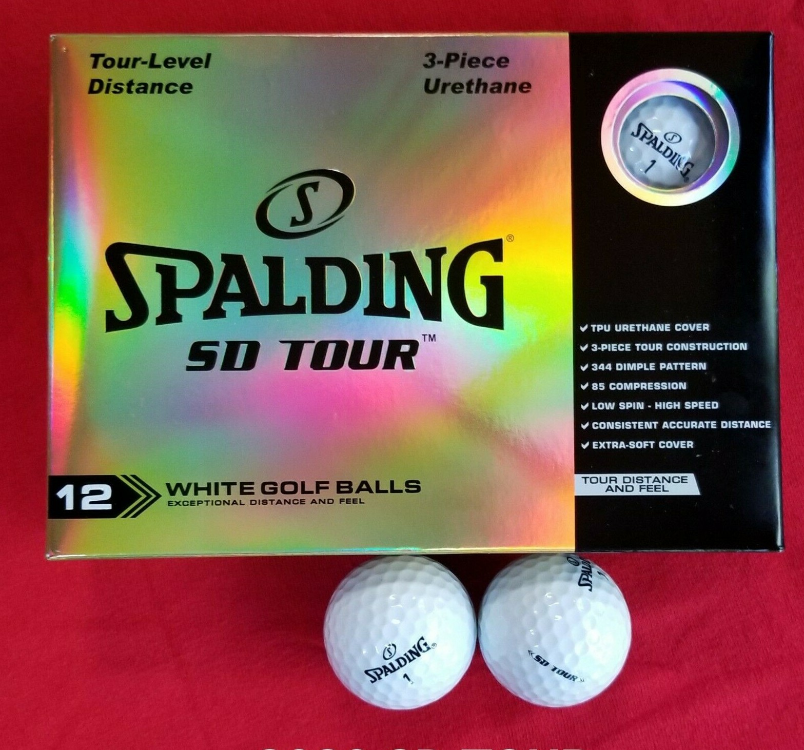 12 SPALDING SD TOUR Golf Balls lot 03001 eBay