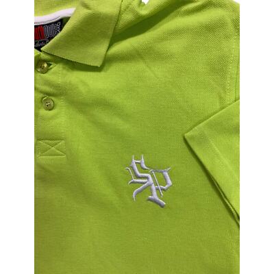Large (16/18) South Pole Neon Green Boys Youth New Short Sleeve