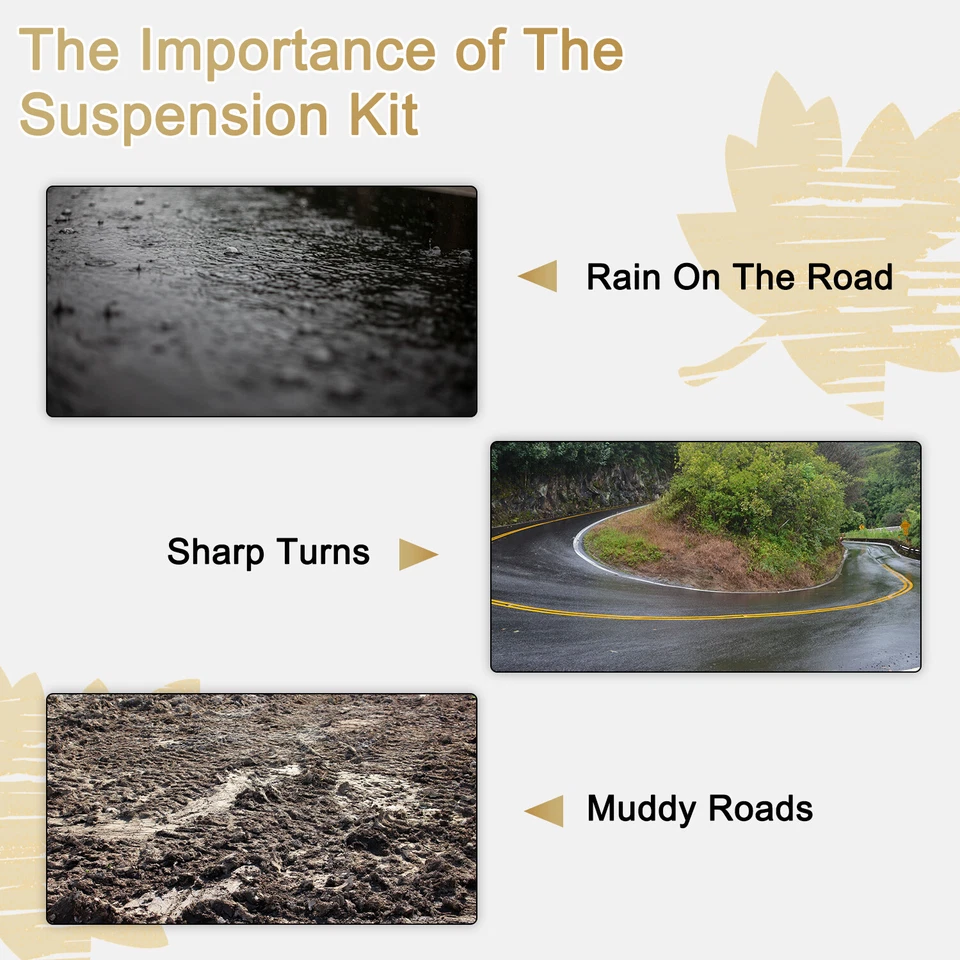 Front Upper Right & Left Control Arms w/Ball Joints Kit for 2007-2014 BMW X5 X6 - Image 4 of 4