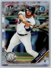 2019  Bowman Chrome #BDC-32 Thomas Dillard 1st Refractor
