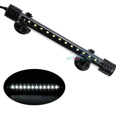 AQUANEAT Aquarium LED Submersible Light 7.5'' Fish Tank Underwater Strip Lamp