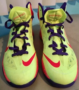 green and orange nike