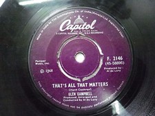 Glen Campbell F 2146 Rare Single 7