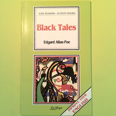 SCHWARZE GESCHICHTEN AKTIVITÄTSBÜCHER ALLAN POE LA SPIGA LANGUAGES