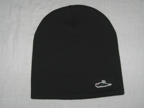 BRAND NEW ATTICUS Logo Beanie Hat Black 