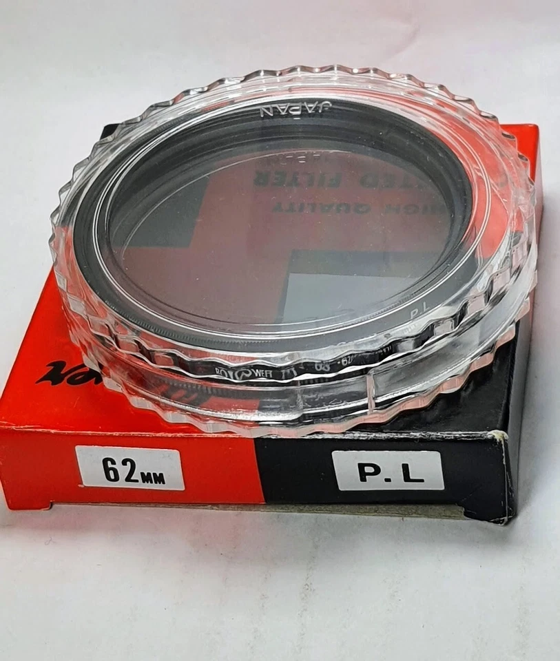 Genuine Bower 62mm Polarizer PL Glass Lens Filter Japan 62 mm Polarizing Pro - Image 3 of 4