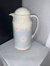 Vintage Corelle Coordinates English Breakfast 1 Qt. Thermal Server Very Nice