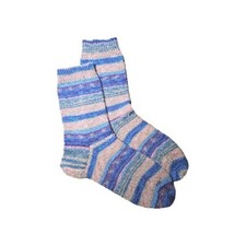 Hand Knitted Socks - Wool Blend - Machine Washable - Soft, Cozy, Comfortable