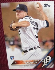 2016 TOPPS #490 GUIDO KNUDSON RC BASE CARD NM-MT