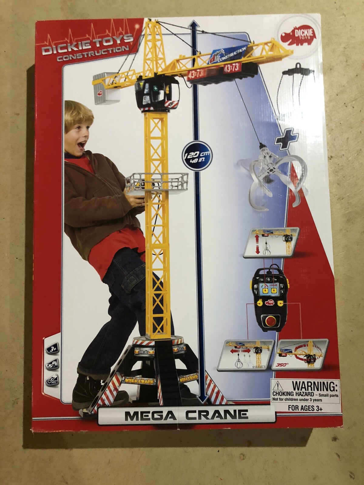 dickie toys construction mega crane