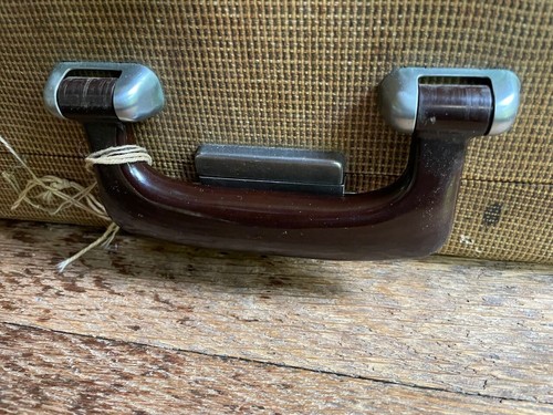 Vintage 1950s Typewriter Smith Corona Sterling green keys w/original case - Picture 8 of 11