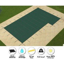 GLI Secur-A-Pool Mesh Rectangle Swimming Pool...