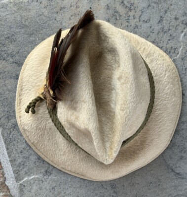 Vintage Hut Breiter Handmade Ladies Hat Munich Germany | eBay display picture 1