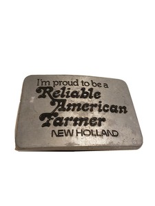 new holland belt buckle