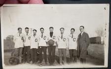 High School College Basketball Team  Lettermen Sweaters C Train Wagon Background