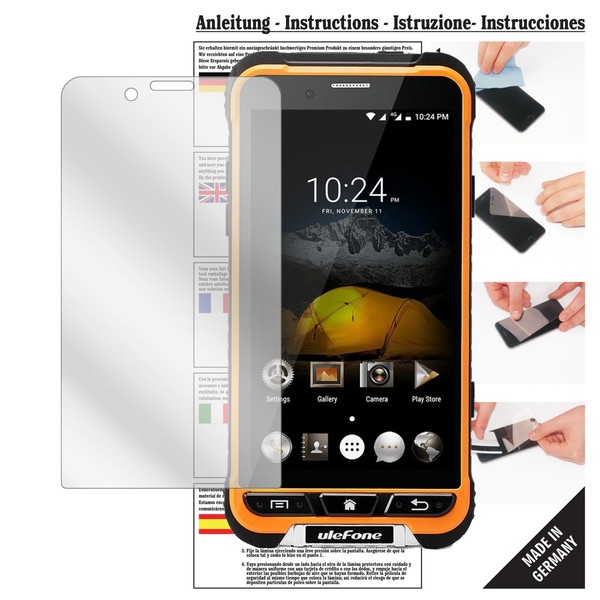 6X Schutzfolie FüR Ulefone Armor Folie Displayschutzfolie Klar Displayfolie-image