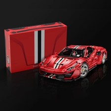 Ferrari 488 Pista Building Set | 1:8 | +3229pcs | Technic + with box