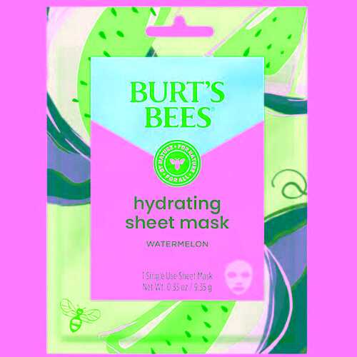 Hydrating Sheet Mask with Watermelon  0.33 Oz By Burts Bees-image