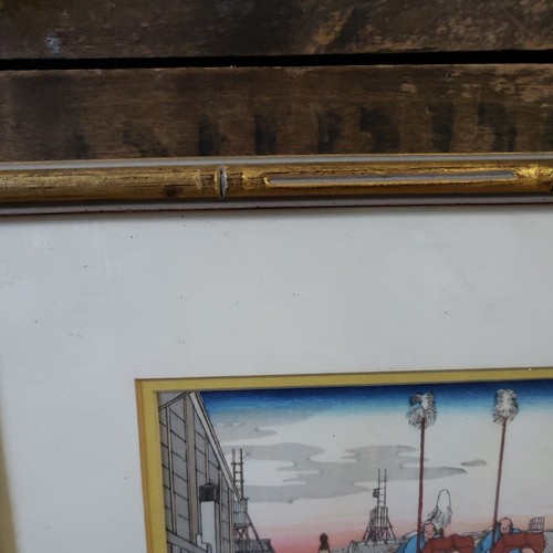 Vintage - The Fifty-Three 53 Stations of the Tokaido Woodblock - Picture 6 of 7