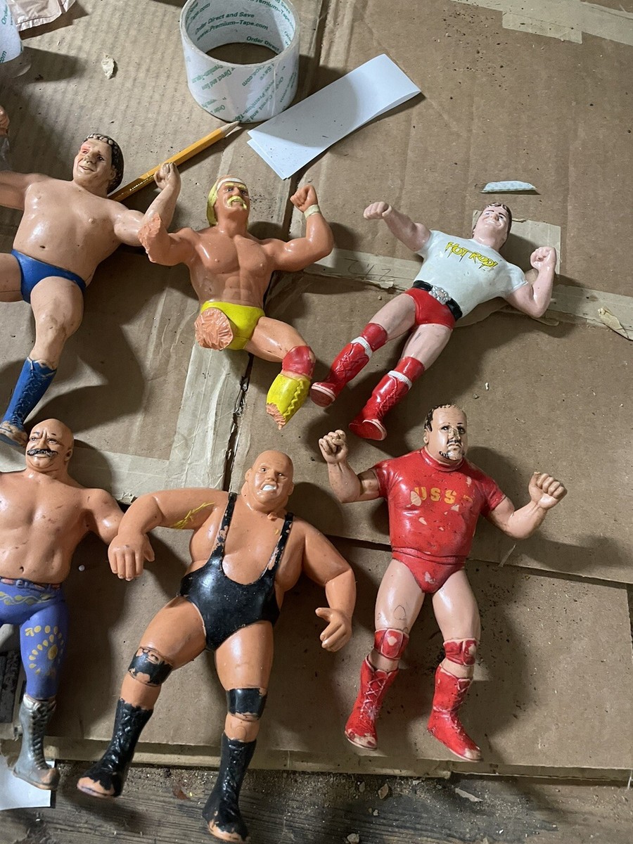 Lot of 1980's LJN WWF Wrestling 8