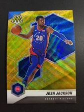 2020-21 Panini Mosaic - Josh Jackson #143 - Gold Wave Prizm