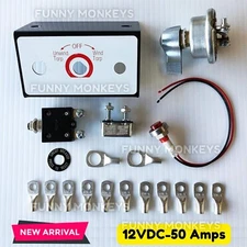 Trailer/ Dump Truck Flip Tarp Motor Rotary Switch Kit Roll Up Tarps Wind/ Unwind