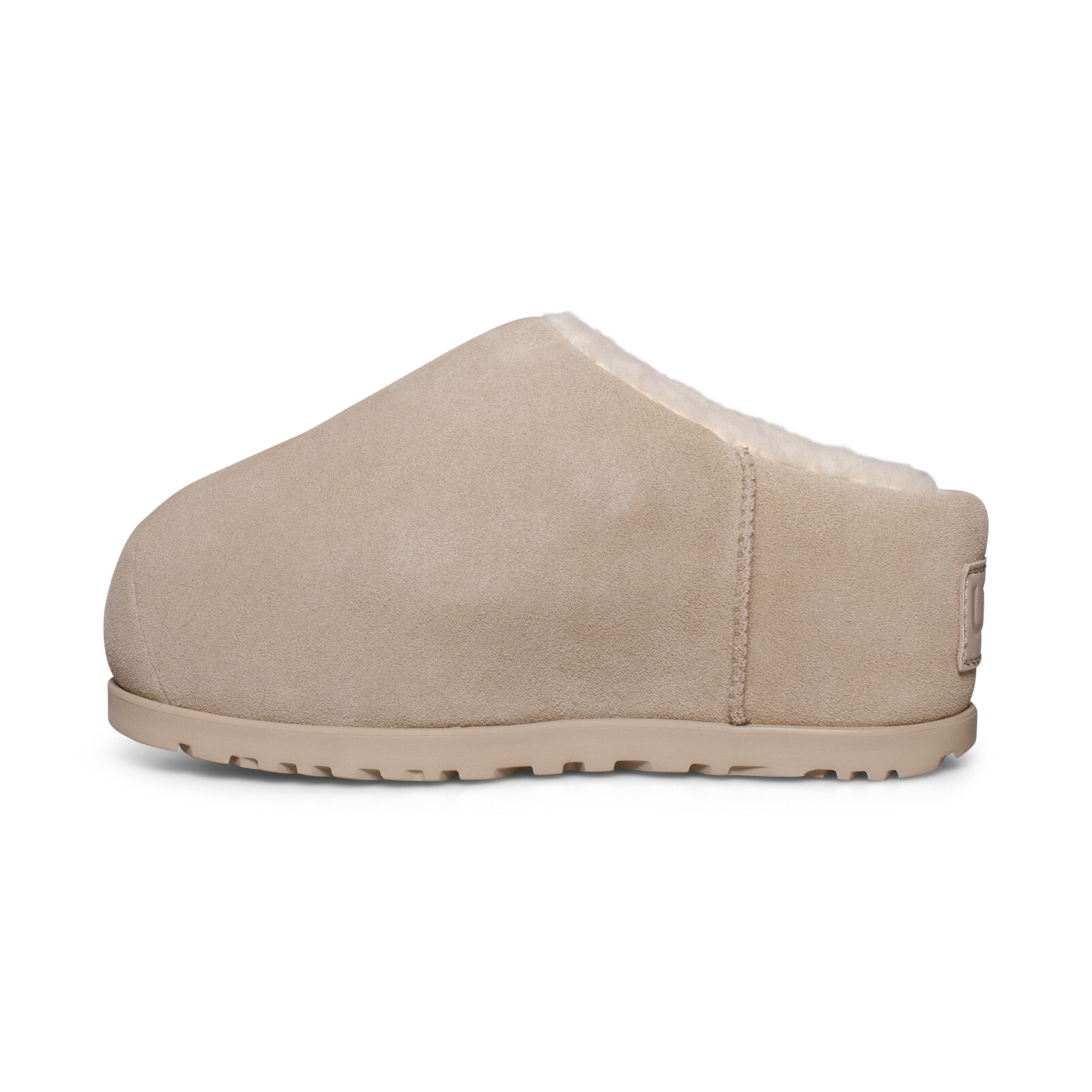 PANTOFOLA D’ORO UGG PANTOFOLE DA DONNA PUMPED SLIDE SEMI SENAPE SCAMOSCIATE COMFORT TAGLIA US 8 UK 6 NUOVE