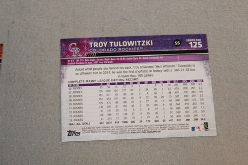 2015 Topps Baseball Cards Complete Finish Fill Your List Set U-Pick #1-250 - Picture 244 of 494