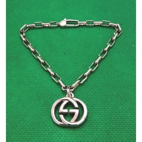 GUCCI GUCCI Bracciale Argento Incastro G Bracelet Giappone