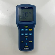 Scientific Instruments IQ170 Waterproof pH mV Temp ORP Conductivity TDS Salinity