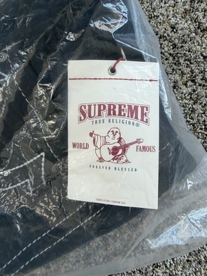 Supreme x True Religion Sweatpant 'Black' (FW25) - SIZE Large