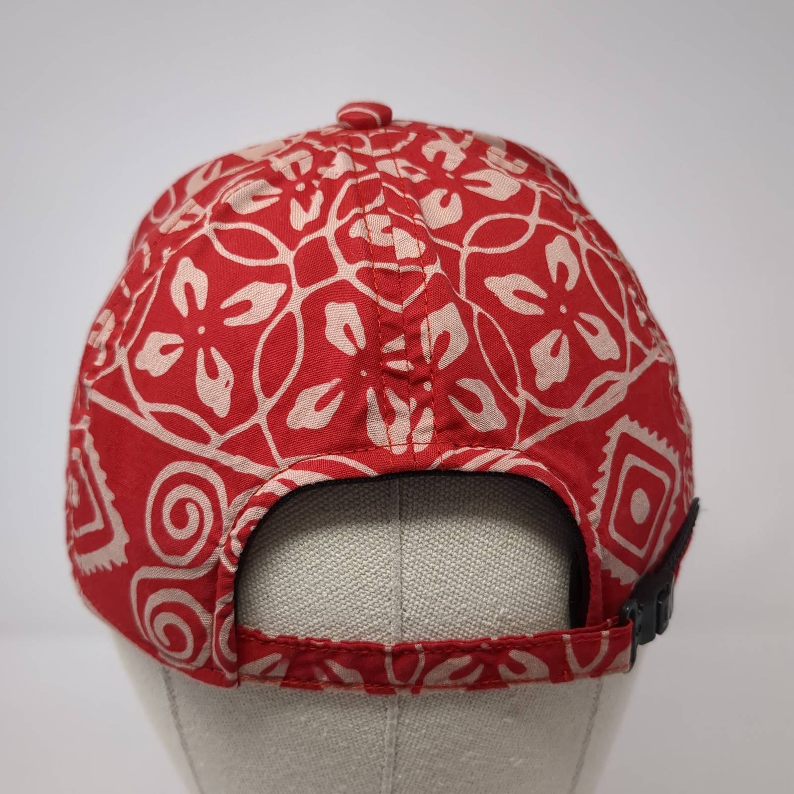 Printed Pattern Slideback 5 Panel Cap Red One Siz… - image 7