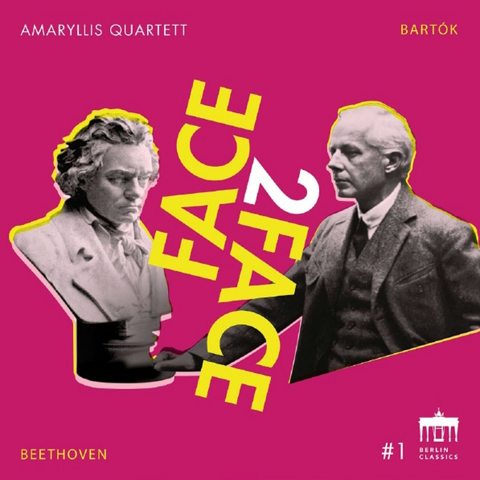 0303654BC Amaryllis Quartett Face2face CD NEW